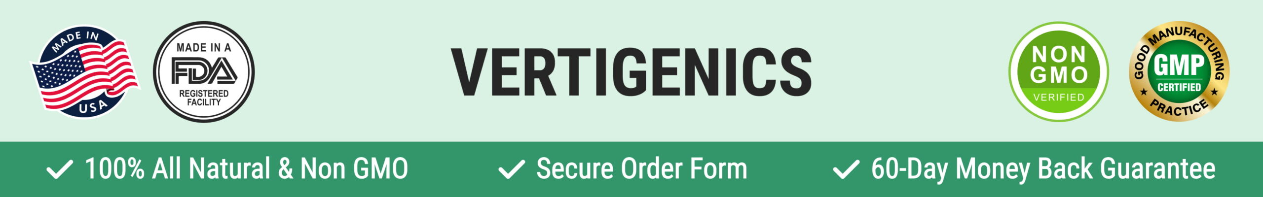 Vertigenics certified