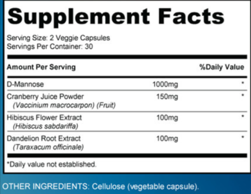 Bladder Relief 911 Supplements