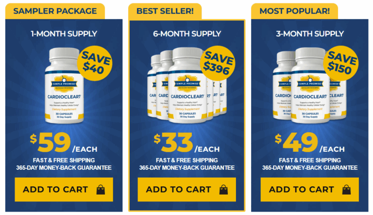 Cardio-Clear-7 pricing