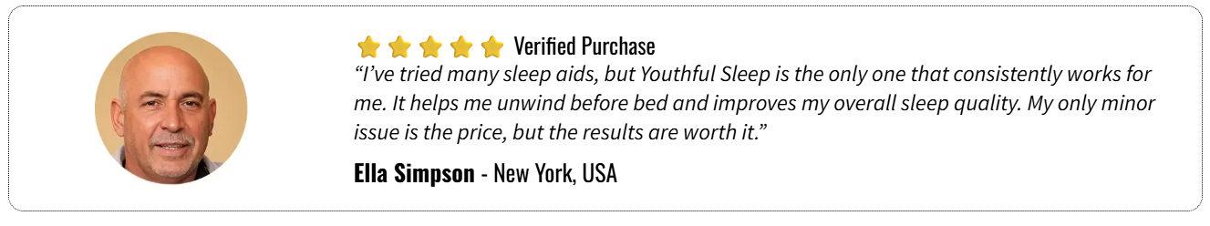 YouthFul Sleep customer reviews
